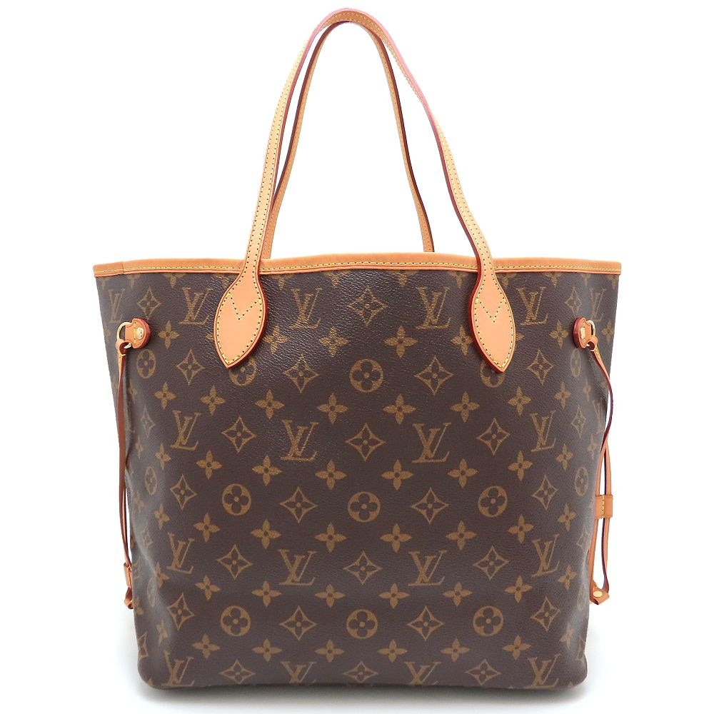 モノグラム ネヴァーフルMM M40156 トートバッグ ブラウン レディース/352690【中古】