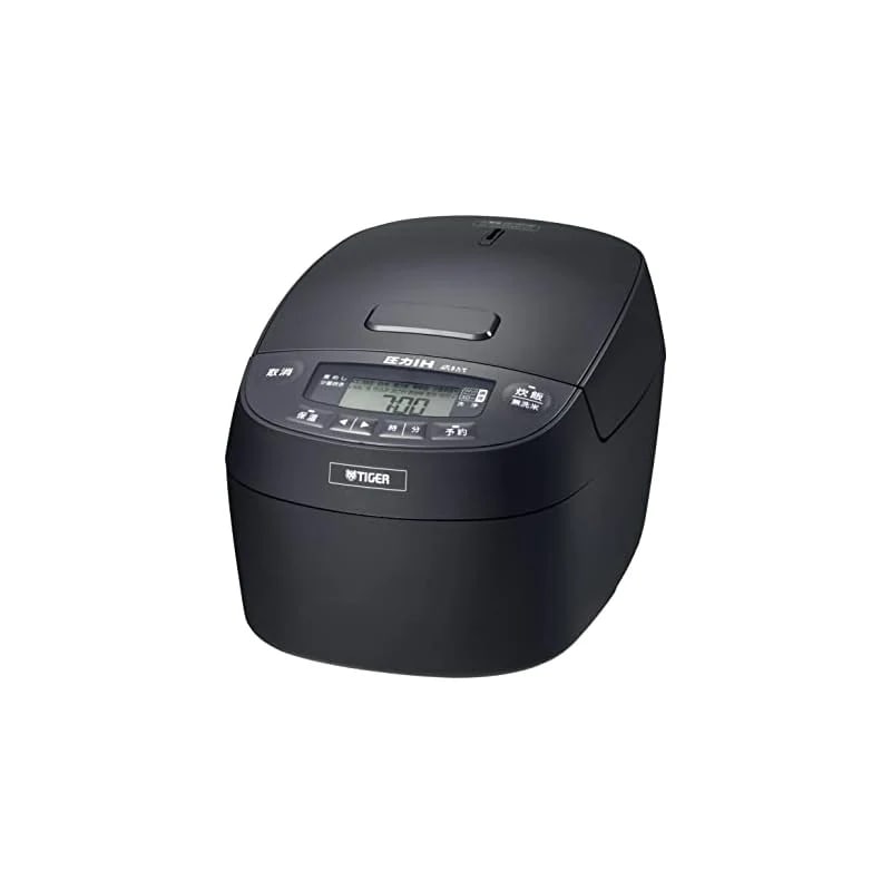 【即納】タイガー魔法瓶(TIGER) 炊飯器 5.5合 圧力IH 炊きたて 遠赤3層土鍋コート釜 粒立ち保温 お手入れ簡単 グロスブラック JPV-C100KG 26,839円
