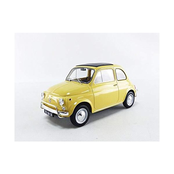 Norev Fiat 500 L 1968 1/18 Yellow 並行輸入品