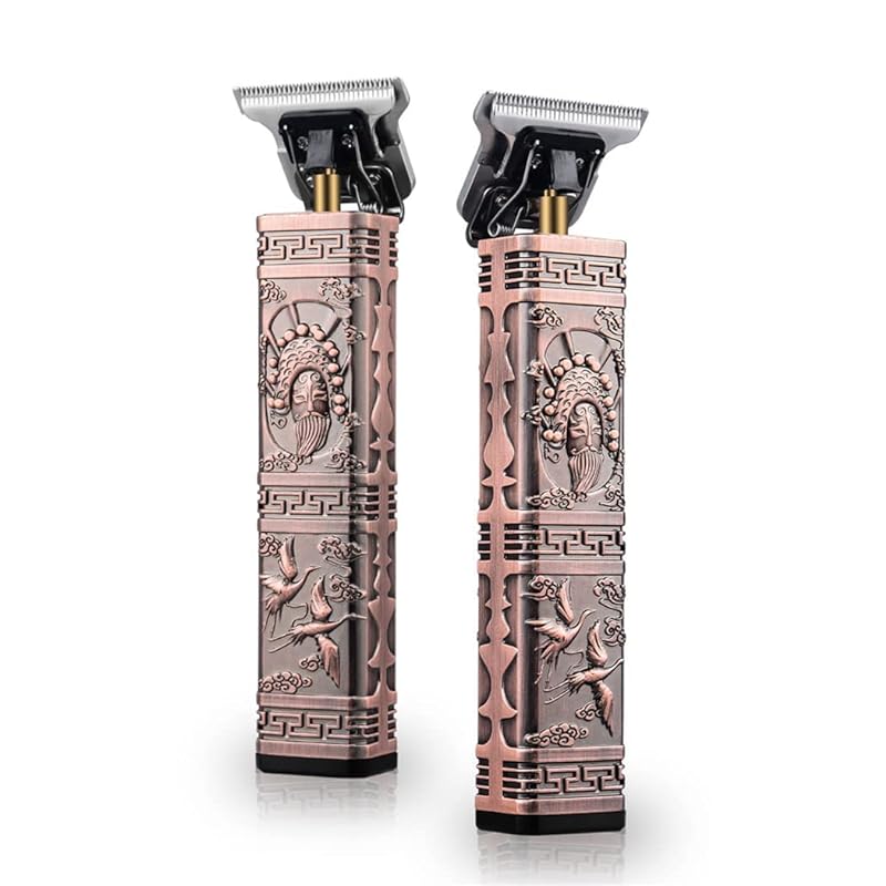 CkeyiN 電動 バリカン メンズ 散髪 0.1ｍｍ 精密彫刻 ヘアトリマー 4時間連続使用 2段階パワー調節 刃水洗可 コードレス ヘアーカッター USB充電式 家庭用 業務用 2020年電子版日