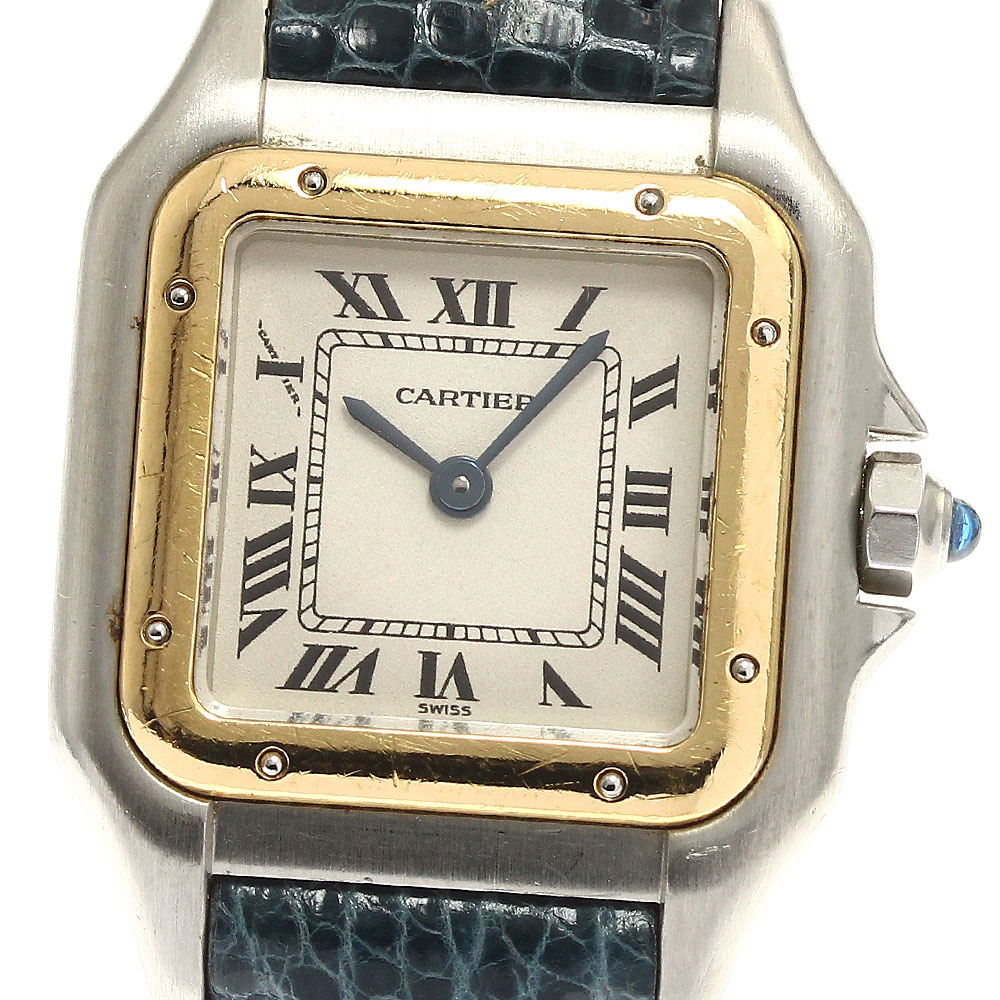 カルティエ CARTIER W250295A パンテール SM クォーツ レディース 保証書付き_825534【中古】