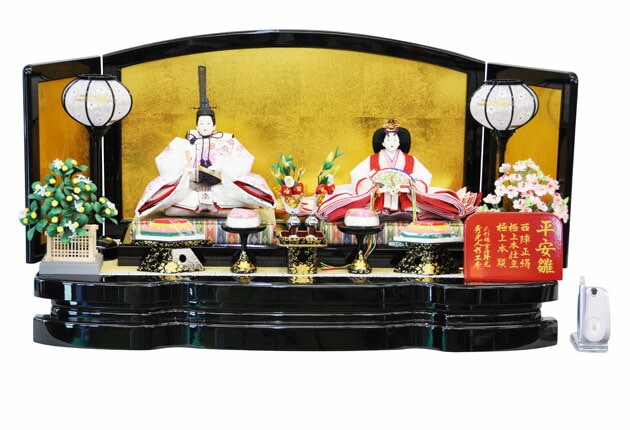 雛人形 ひな人形 お雛様 おひなさま かわいい 手作り 2025年 新作 秀光 限定品 送料無料 コンパクトミニ 初節句 ひな祭り 親王 二人 ２人 平飾り 男雛 女雛 買得 お得 人気 ランキング 110,000円