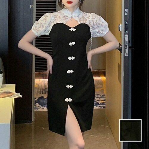 パーティードレス 結婚式 ワンピース ショート ミニ丈 オケージョン イブニング ドレス 韓国 ファッション レディース 春 夏 ブライダル お呼ばれ コーデ 成人式 二次会 同窓会 20代