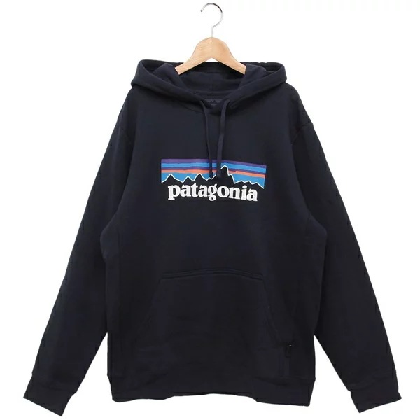 パーカー フーディー P-6ロゴ アップライザル フーディ ネイビー メンズ PATAGONIA 39622 NENA