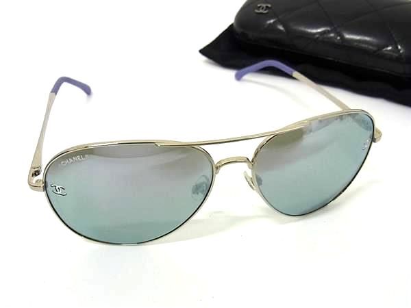 サングラス ココマーク メタル 4189 ミラーレンズ ティアドロップ シルバー クリアブラウン 伊達メガネ だてめがね 伊達眼鏡 ブランド 運転 ドライブ アイウェア【本物保証】 19,875円