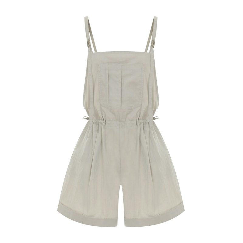 【メガ割 最大20％OFF】【注目トレンド】バックルストラップジャンプスーツ