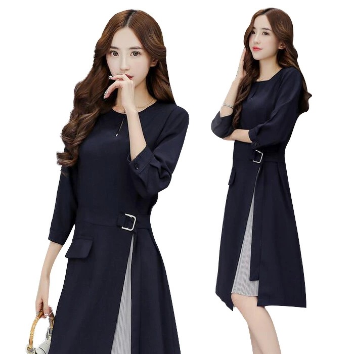 【2枚購入で1oo円OFF】ワンピース 7分袖 Aライン ワンピース 大人 可愛い 人気 ワンピース 上品 通勤 同窓会 春 大きいサイズ 二次会 女子会 ワンピース レディース