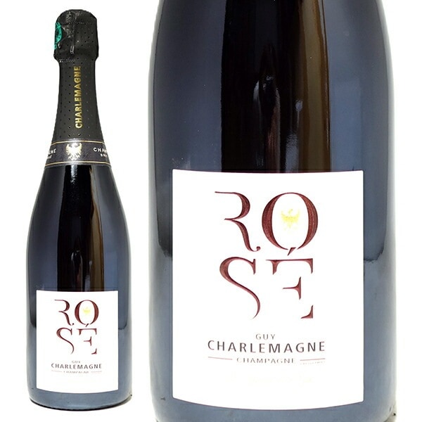 ギィ シャルルマーニュ ブリュット ロゼ ル メニル シュール オジェ 箱なし 750ml フランス ロゼ泡 コク辛口 ^VAGU56Z0