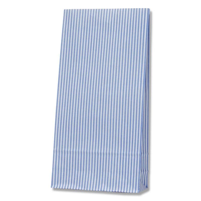 （まとめ買い）シモジマ HEIKO 紙袋 角底袋 ファンシーバッグ S4 モノストライプ B 100枚 幅160xマチ65x高320mm 003080740 [x3セット]