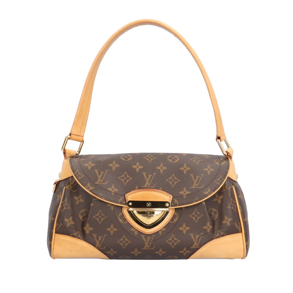 ルイヴィトン ビバリー MM モノグラム ショルダーバッグ モノグラムキャンバス M40121 ブラウン LOUIS VUITTON 中古