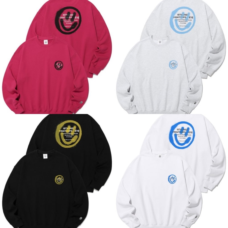 23SS LOGO N SMILEY SWEATSHIRTS 韓国正規品
