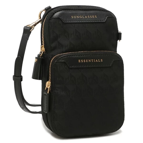ショルダーバッグ クロスボディバッグ ブラック レディース ANYA HINDMARCH 5050925180559