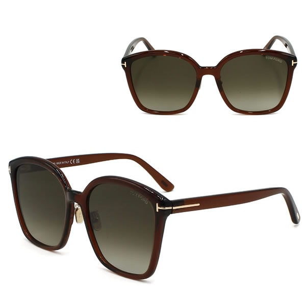 サングラス FT1054-K/S 48K 59 TF1054-K ブラウン ブラウングラデーション アジアンフィット EYEWEAR メンズ レディース