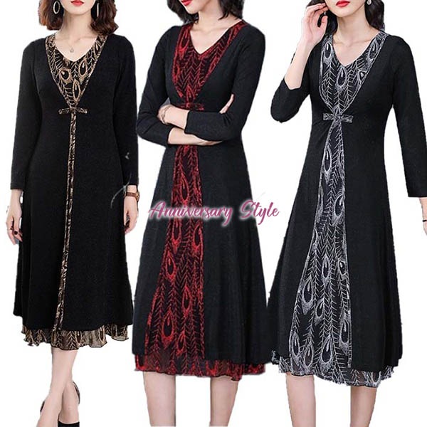 結婚式 ドレス ぽっちゃり シルバーM ゴールド2L 即納 フォーマル ワンピ SZLN-55076