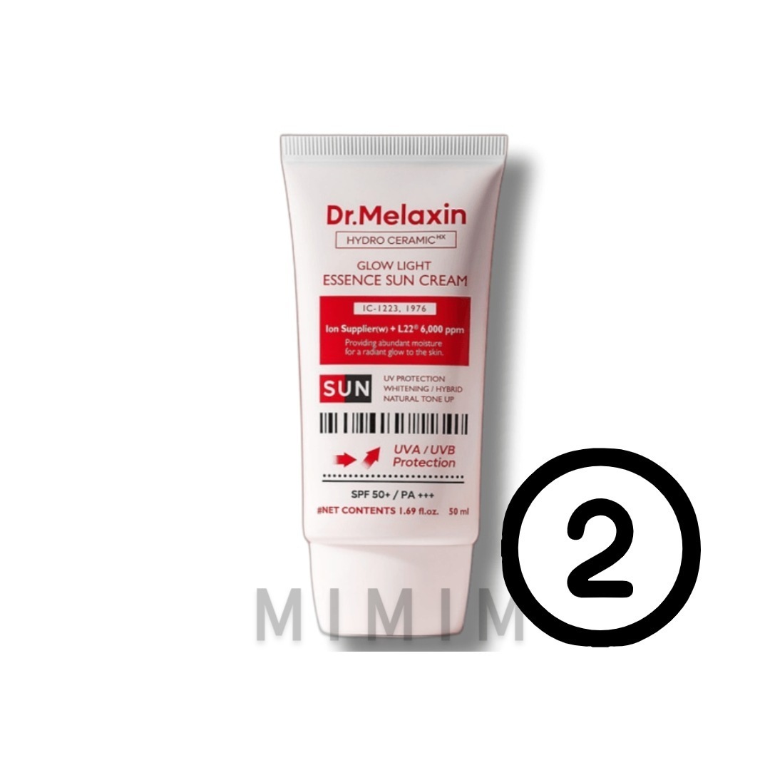 Dr.Melaxin ハイドロ セラミック トーンアップ エッセンス 日焼け止め 50ml+50ml 5,764円