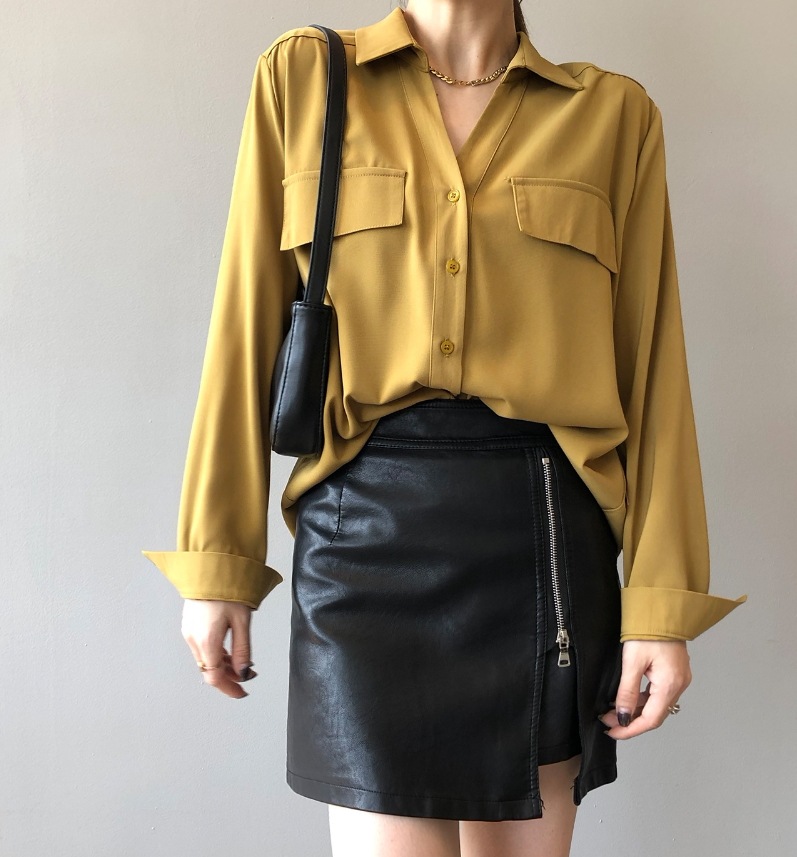 トップス デート モテアイテム シャツ ビッグT 長袖 コットン 可愛い きれいめ 上品 おしゃれ かっこいい 可愛い ラブリー キュート ガーリー クール モード系 セクシー エレガント