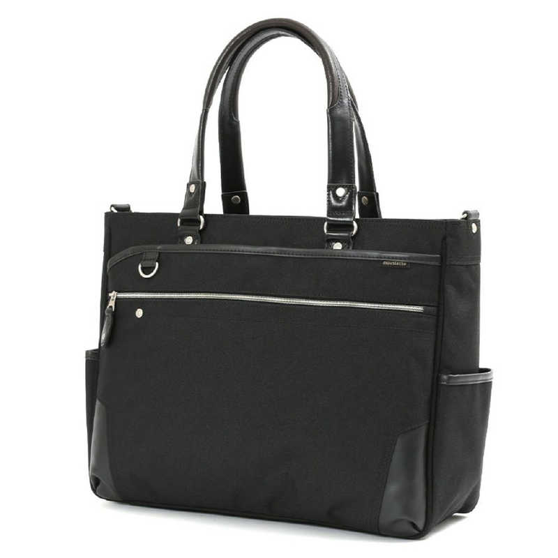 HARVEST　ビジネストートバッグ moustache on time ブラック　JPF-2172