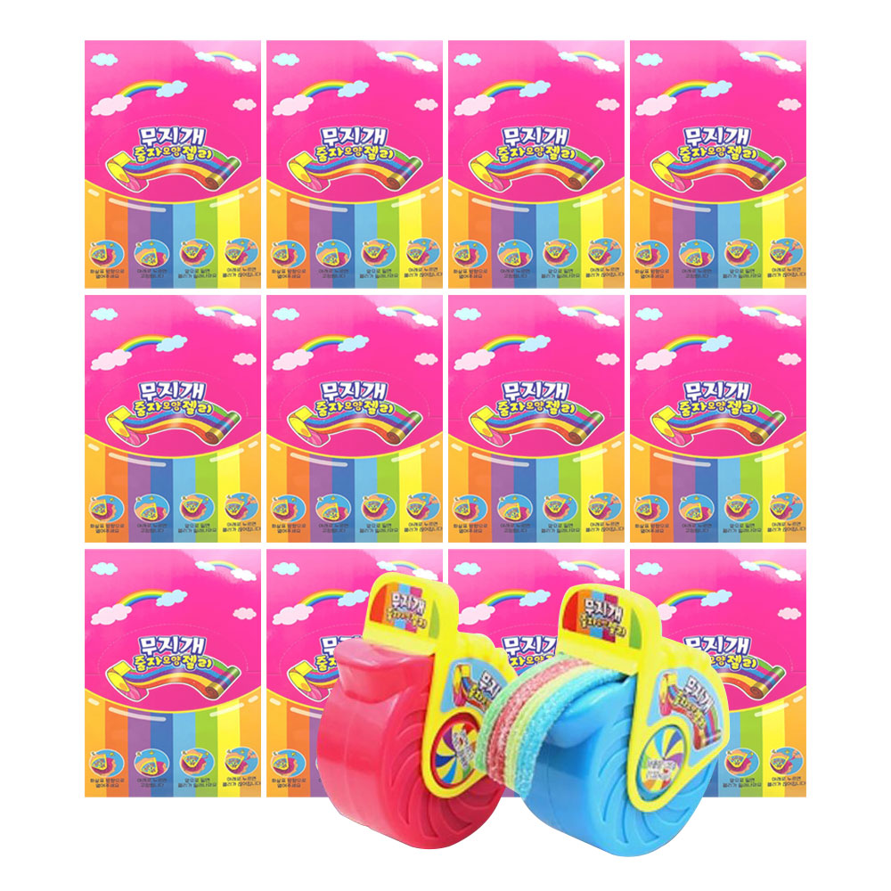 [卸販売] レインボーテープグミ35g 1BOX (12個 x 12) 韓国のお菓子
