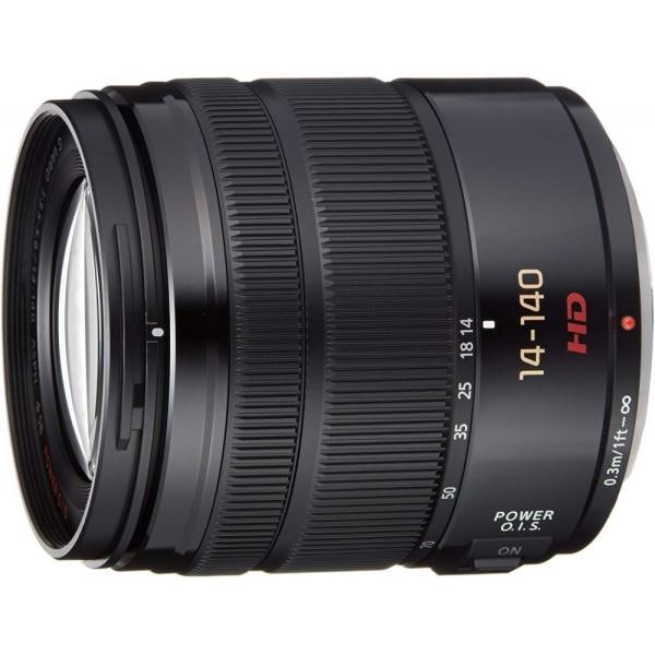 【中古】パナソニック Panasonic 望遠ズームレンズ G VARIO 14-140mm/F3.5-5.6 ASPH. ブラック H-FS14140-K