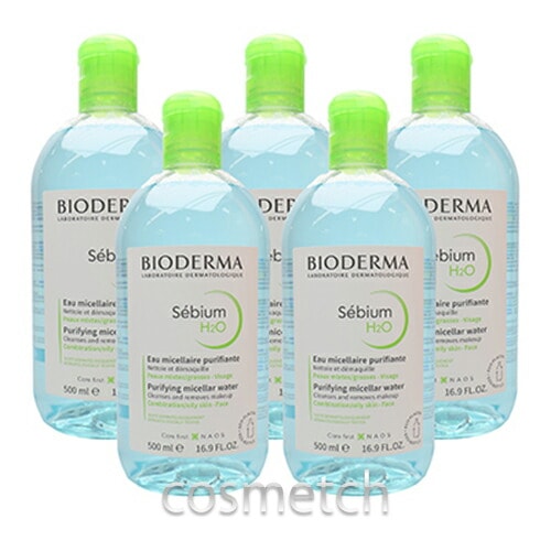 セビウム H2O D （エイチツーオー D） 500ml お得な5本セット （クレンジング・メイク落とし）