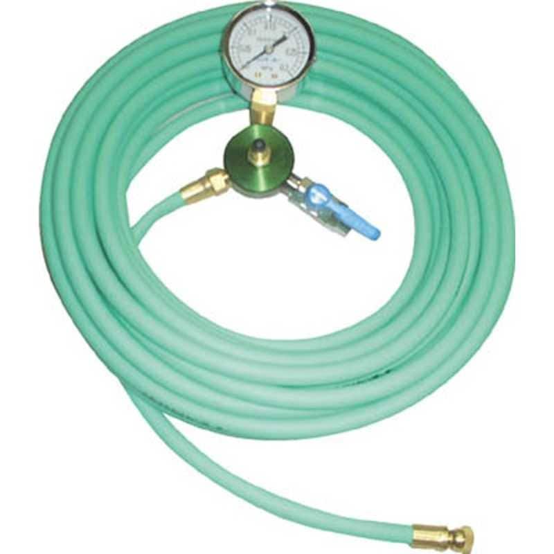 カンツール　エアホース20m 圧力計付　HT20T
