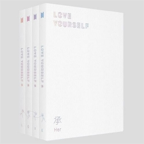 BTS ミニ5集 4点セット LOVE YOURSELF 「Her」【L+O+V+Eの】
