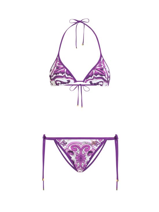 DOLCE & GABBANA Women Beachwear O8A02J ONO19IP3TN Mix maiolica viola