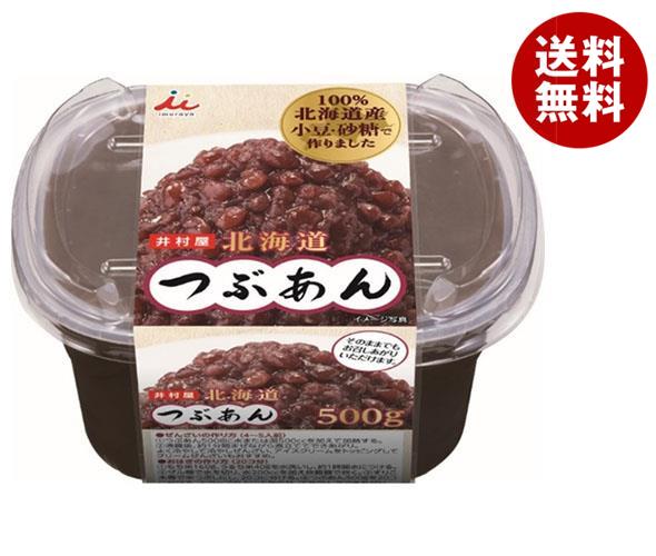 井村屋 北海道つぶあん 500g＊6個入＊(2ケース)