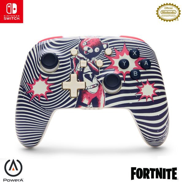 PowerA ワイヤレスコントローラー for Nintendo Switch - フォートナイト カドルチームリーダー NSGP0416JP-01