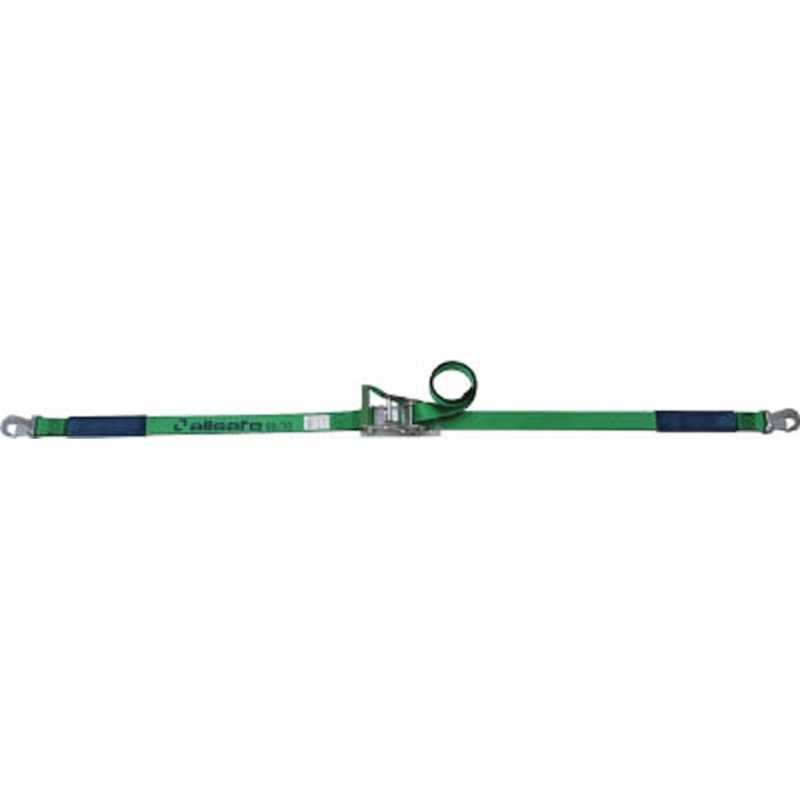 オールセーフ　ベルト荷締機 ラチェット式スナップフック仕様(重荷重)　R5SH15