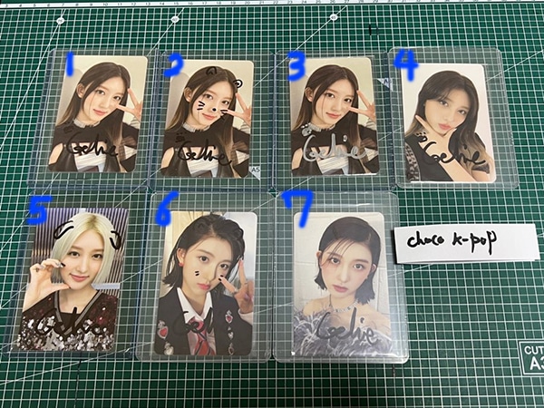 アイヴ IVE eleven,Love Dive, After Like GAEUL ガウル サイン会 トレカ