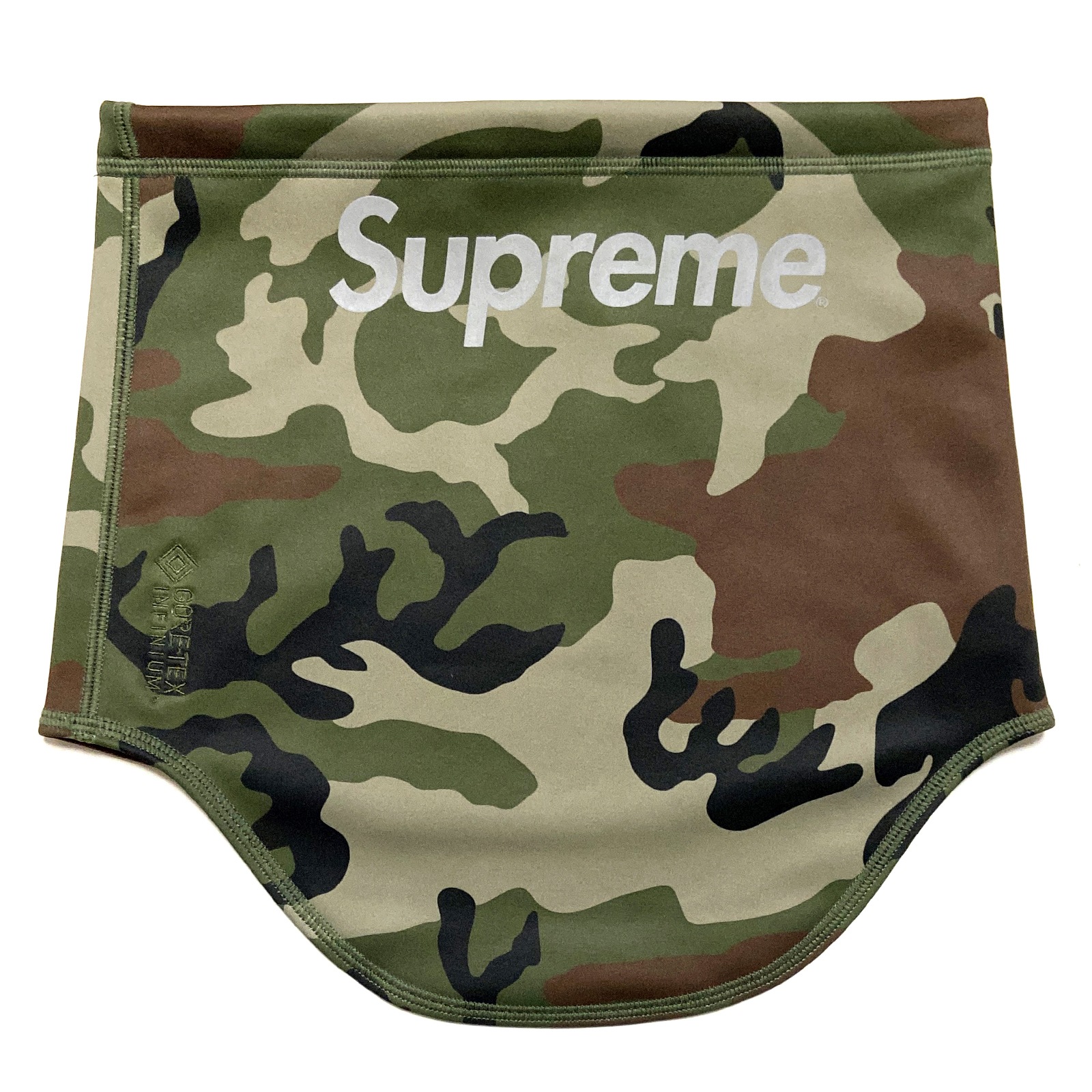 カモフラージュ柄ウィンドストッパーネックゲイター FW23A57