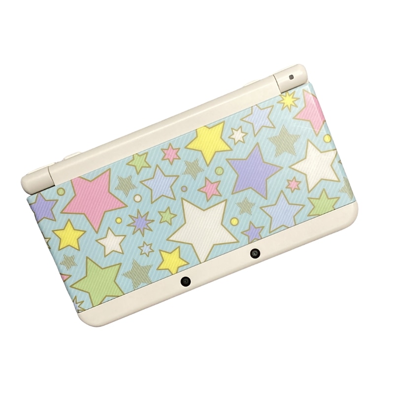 中古 Newニンテンドー3DS きせかえプレートパック カラフルスター