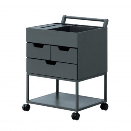 弘益(KOEKI) UTILITY 忘れ物防止ワゴン ネイビー RSPWG1NV