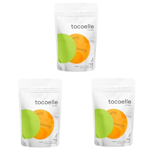 大塚製薬 トコエル1個 7袋入(1日1袋3粒目安・7日分)×3