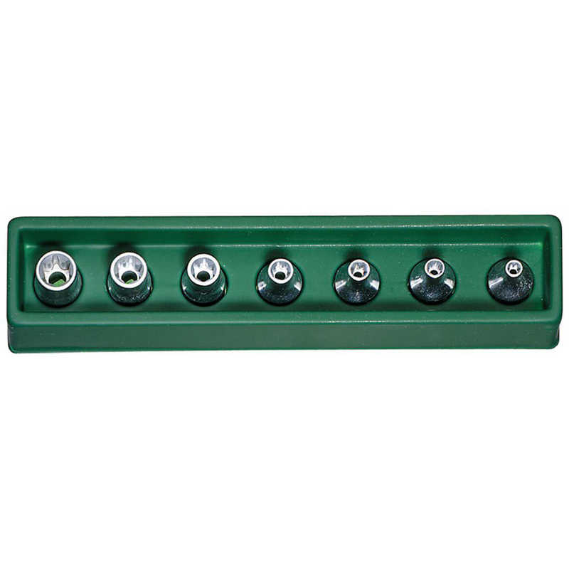 STAHLWILLE　7点組 3/8SQ ヘクスローブソケットレンチセット　45TX/7