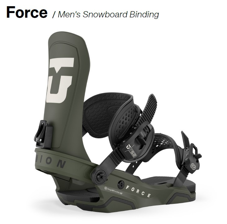 新品未使用 25-26 Union BINDING FORCE(TEAM HB) ARMY GREEN Sサイズ 土日祝発送OK 71