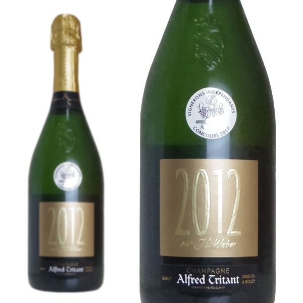 シャンパン アルフレッドトリタン ブリュット ミレジム グランクリュ 2012年 750ml （フラ