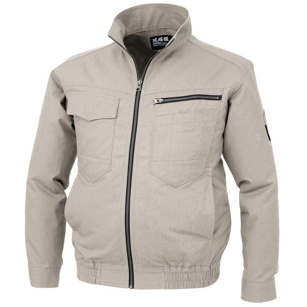 空調服 長袖ブルゾン サンドベージュ LL