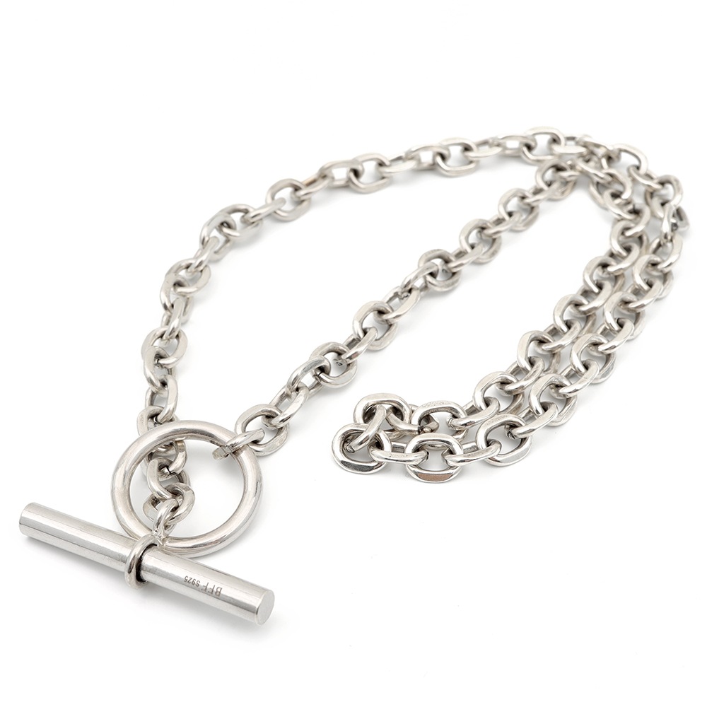 BFF 925 マンテルネックレス 幅8mm [bffns001-8mm-45cm]