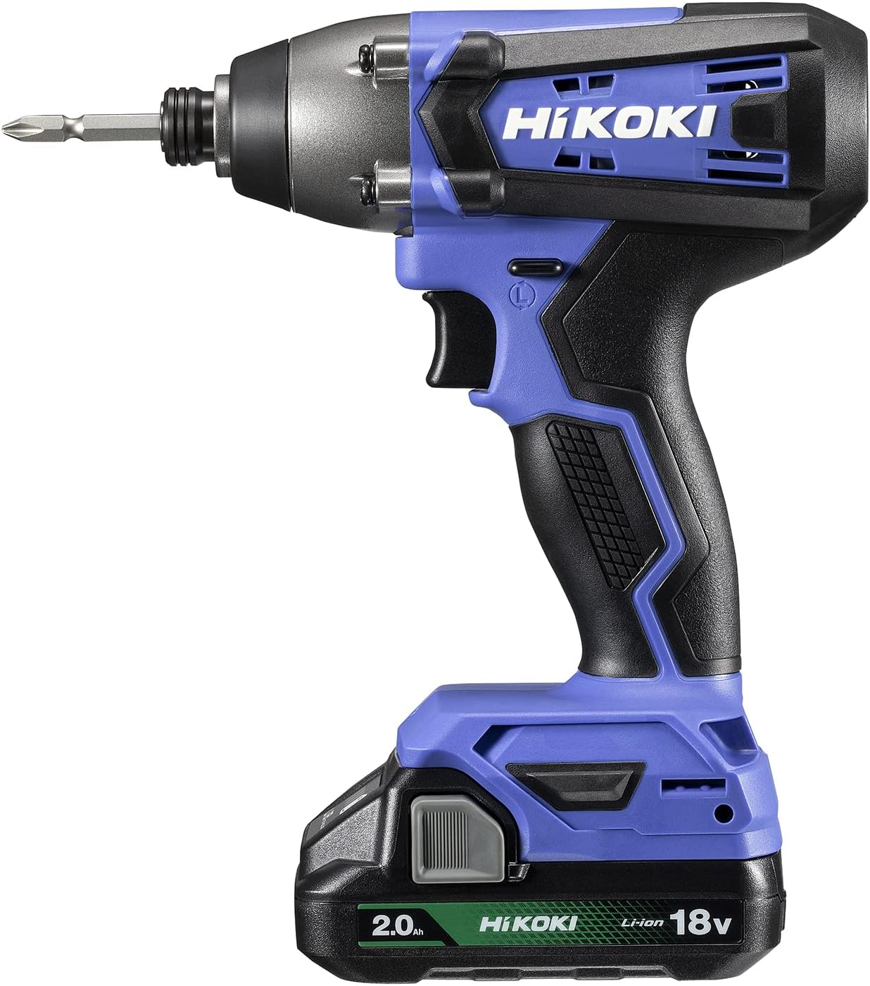 HiKOKI(ハイコーキ) 18V インパクトドライバー FWH18DF 高トルクタイプ 2.0Ahバッテリー2個・充電器・ケース付 FWH18DF(2BG)