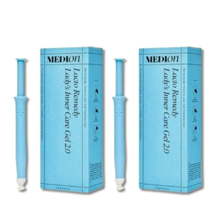 【10本入りx2】デリケートゾーンケアジェル / 無香料・保湿 / MEDION Lacto Remedy Inner Care 2.0
