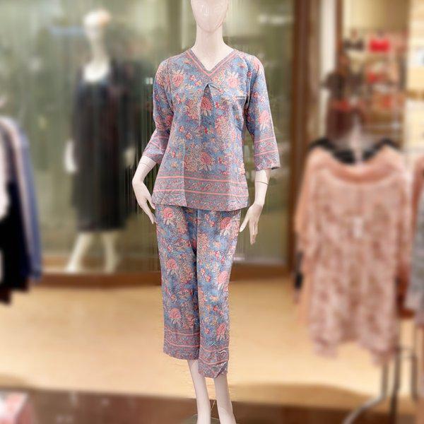 パステルブルー ボーダーフラワー イージーウェイセット (WPA368WSWP)_s