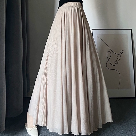 ボトムス スカート ロングスカートフレアスカート ウエストゴム かわいい 大人可愛い シンプル カジュアル 大人 上品 おしゃれ お洒落 かっこいい レトロ 大人女子 こなれ感 クール キュート