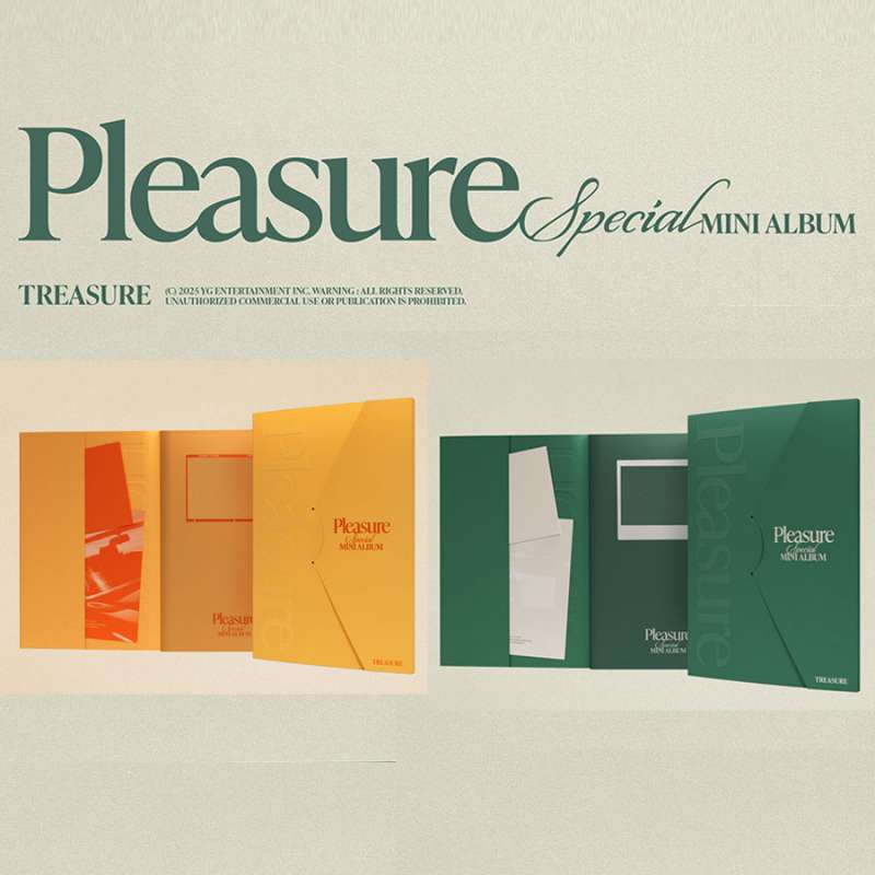 【未開封新品】トレジャー(TREASURE) - SPECIAL MINI ALBUM [PLEASURE] [2種セット]
