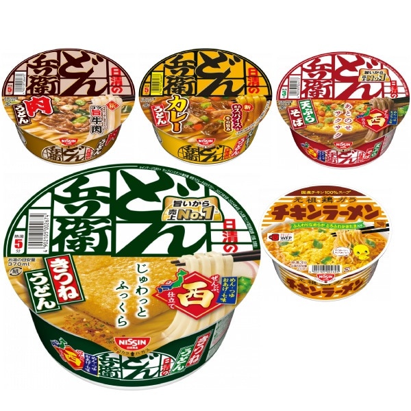 どん兵衛 ＆ チキンラーメン 選り取り 36個 （12個入3ケース）