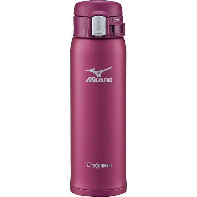 ステンレスマグ（480ml）「MIZUNO」モデル ワインレッド SM-SM48-VR