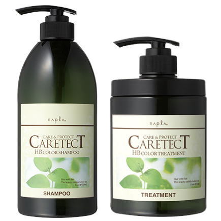 【送料無料】ナプラ napra ／ ケアテクトHB カラーシャンプーS 750mL & カラートリートメント S 650g セット ／ ケアテクトHB シャンプー＆ト