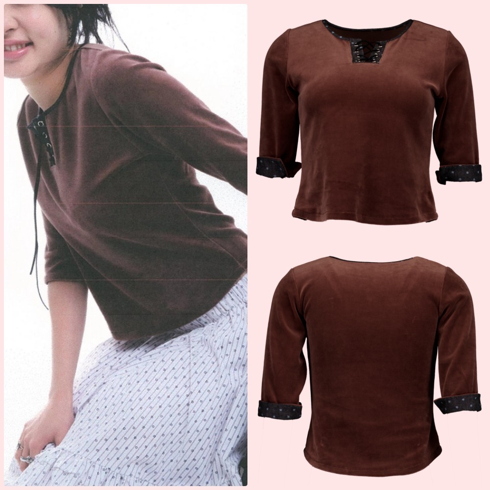 【Shalom】YOU TOP BROWN