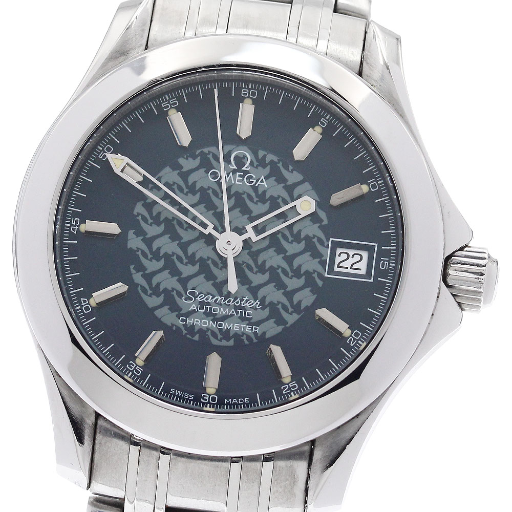 オメガ OMEGA 2500.80 シーマスター120 ジャックマイヨール デイト 自動巻き メンズ _905282【中古】